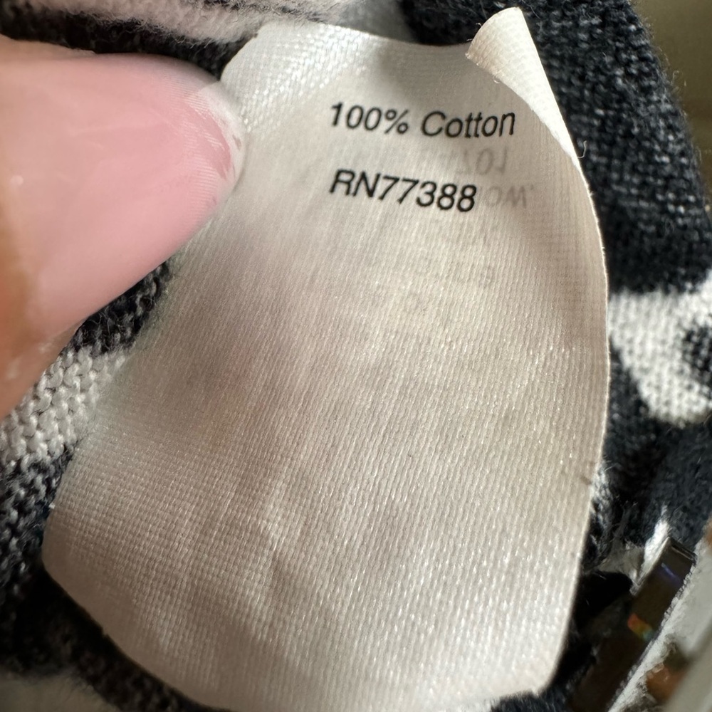 J. Crew black and white wool cardigan - Picture 5 of 10